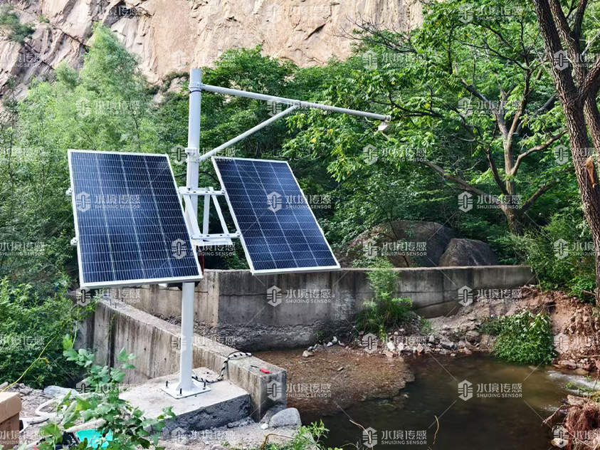 水境传感 河北某地安装北斗水文监测站实例