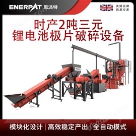 H1000恩(en)派(pai)特時(shi)產(chan)2噸三元鋰電池極(ji)片(pian)破碎設備(bei)