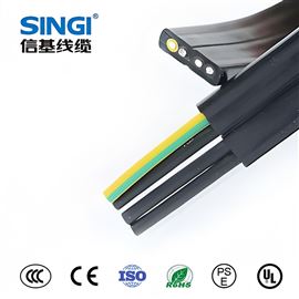 CE TVVB欧标TVVB 电梯随行电气控制扁电缆