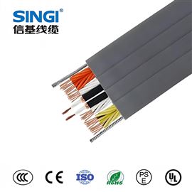 TVVBG/BP/BPG/B2G/B/BG/BPGTVVBG带钢丝电梯随行扁电缆