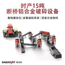 時產(chǎn)15噸斷橋鋁合金破碎設(shè)備
