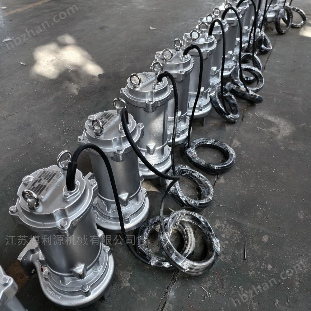 Stainless steel submersible sewage pump PS type