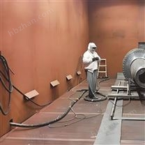 設計安裝改造工業(yè)噴砂房除銹除塵一步到位