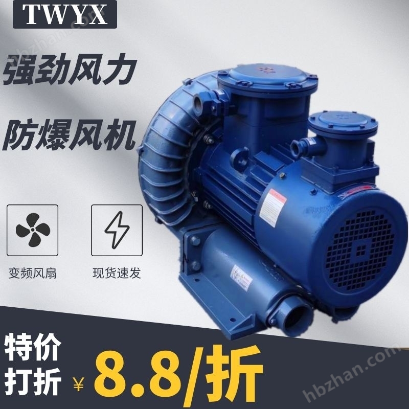 易爆氣體輸送防爆鼓風(fēng)機(jī)