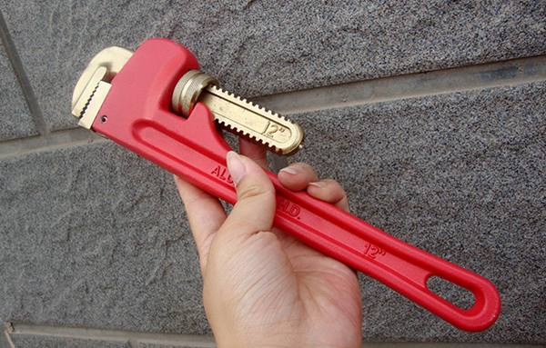 jxqz-防爆轻型管子钳 管钳 管钳扳手 铜管钳