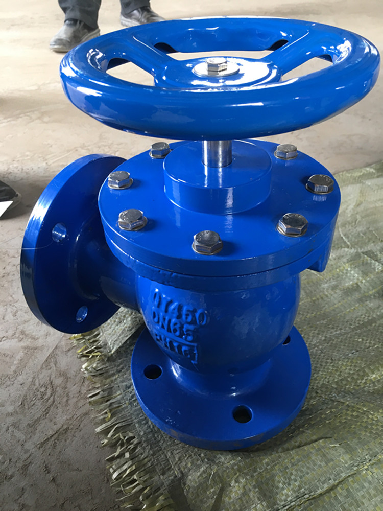 sd44x-10-手动快开角式排泥阀