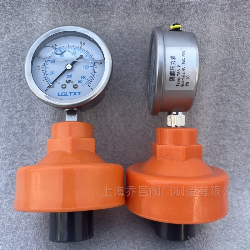 786-P隔膜压力表 786-P隔膜压力表