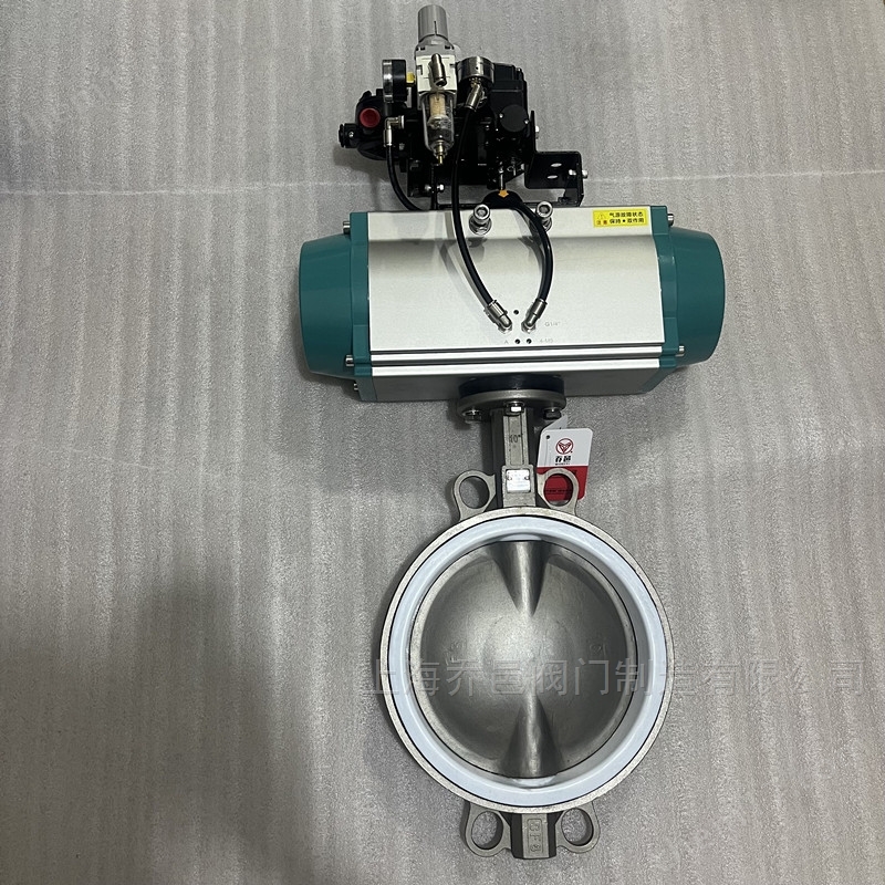 不锈钢调节型气动蝶阀 气动调节型燃气蝶阀