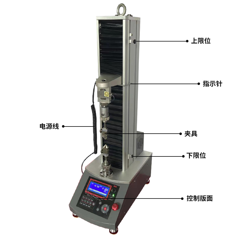 衡翼數(shù)顯單立柱拉力試驗(yàn)機(jī)核心結(jié)構(gòu)與工作原理