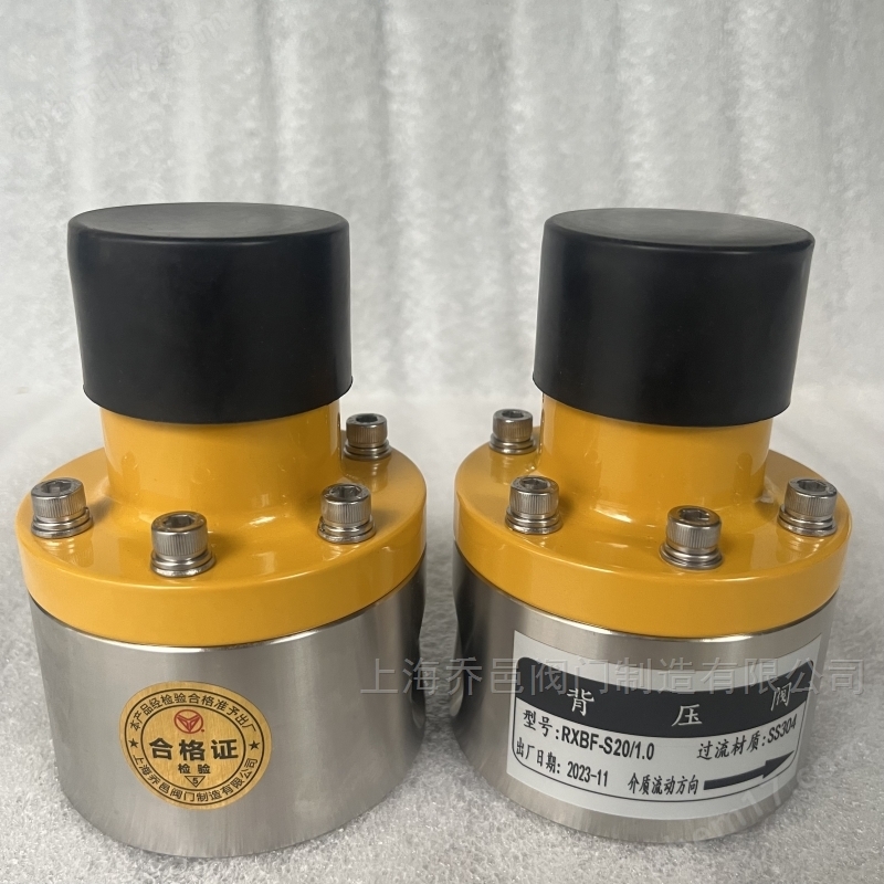 RXBF-S25/1.0-F背压阀