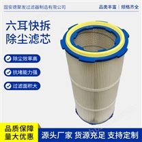 打磨機除塵濾芯  鋼鐵冶煉煙氣處理 密封性好 可定制 德聚發(fā)